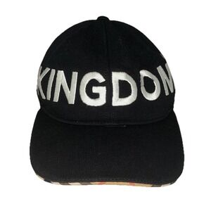 BURBERRY‎ Baseball Cap Men's M Black October B Series Kingdom Logo Italy NEW